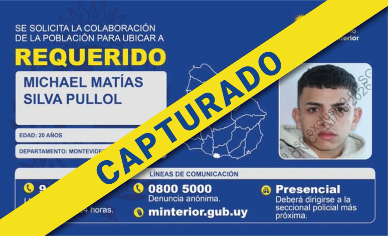 Imagen del capturado