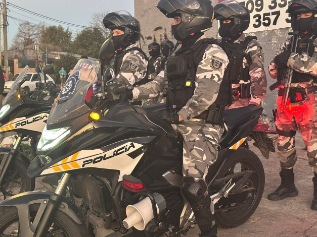 Continúan los operativos focalizados: esta vez en el barrio La Teja