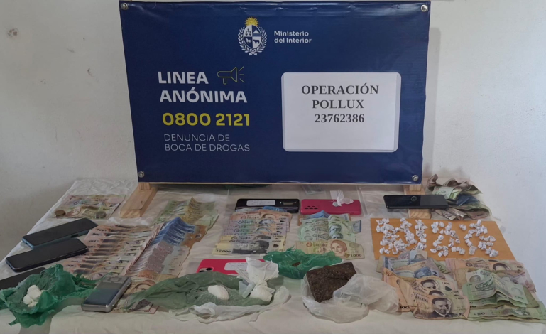 Accionar policial permite trece condenas tras operación Pollux