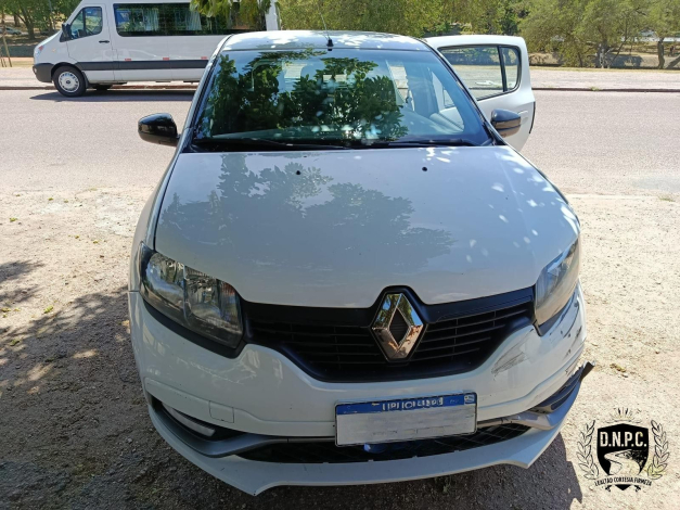 Vehículo incautado por Policía Caminera