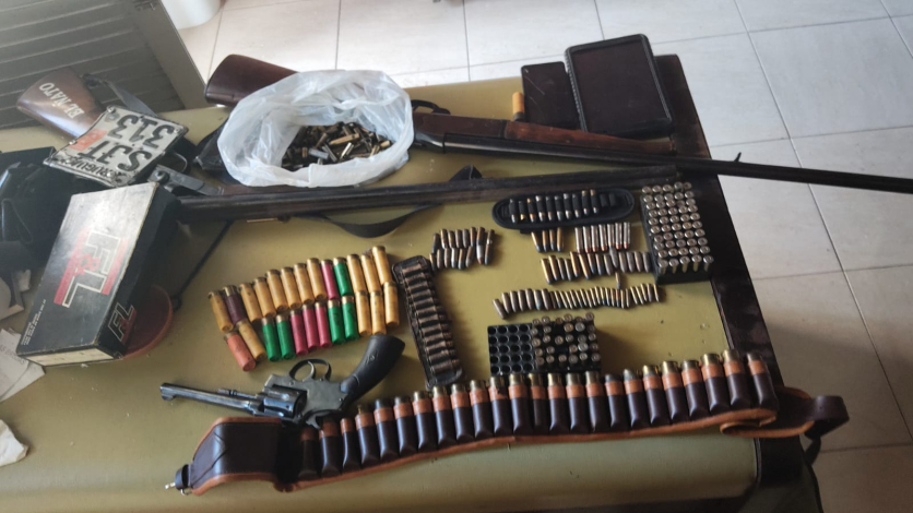 objetos incautados en los allanamientos