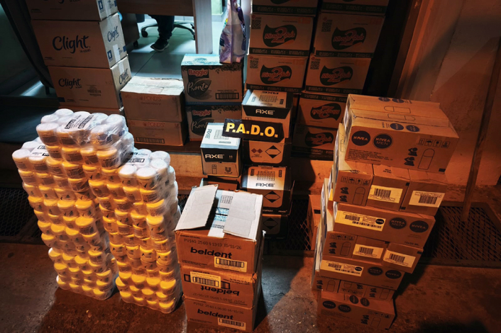 Mercaderia de contrabando incautada por la policía