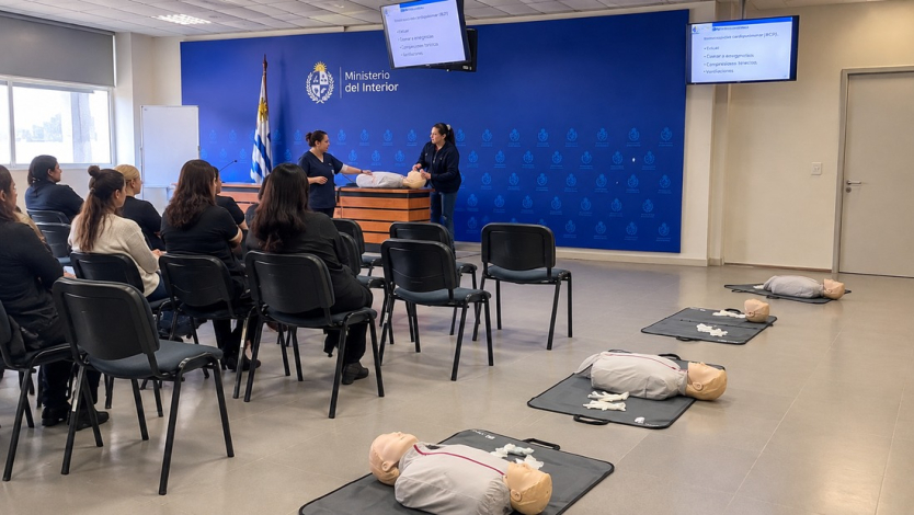 Jornada de capacitación en Resucitación Cardíaca Básica
