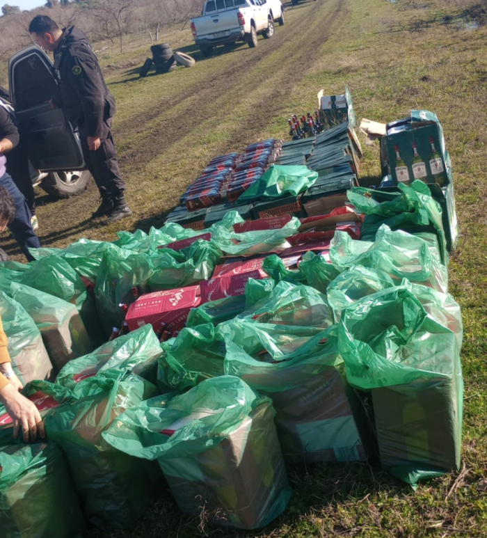 Salto: condenado a prisión tras incautación de contrabando millonario en Ruta 31