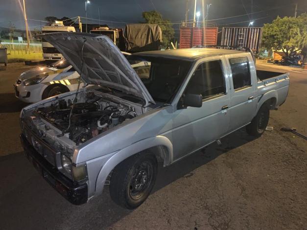 Camioneta incautada