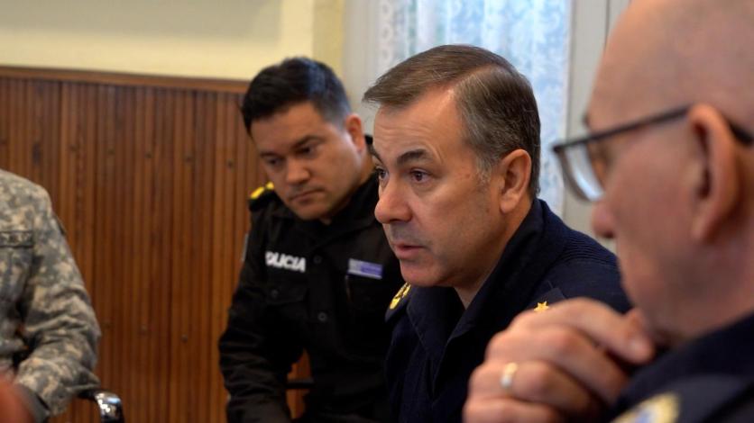 Subdirector Ejecutivo de la Policía Nacional y Jefe de Policía de Durazno