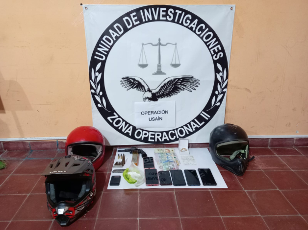 Objetos incautados