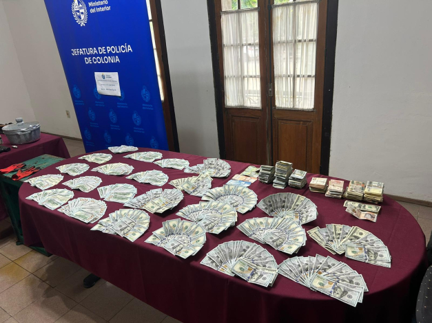 Dinero incautado Dinero incautado