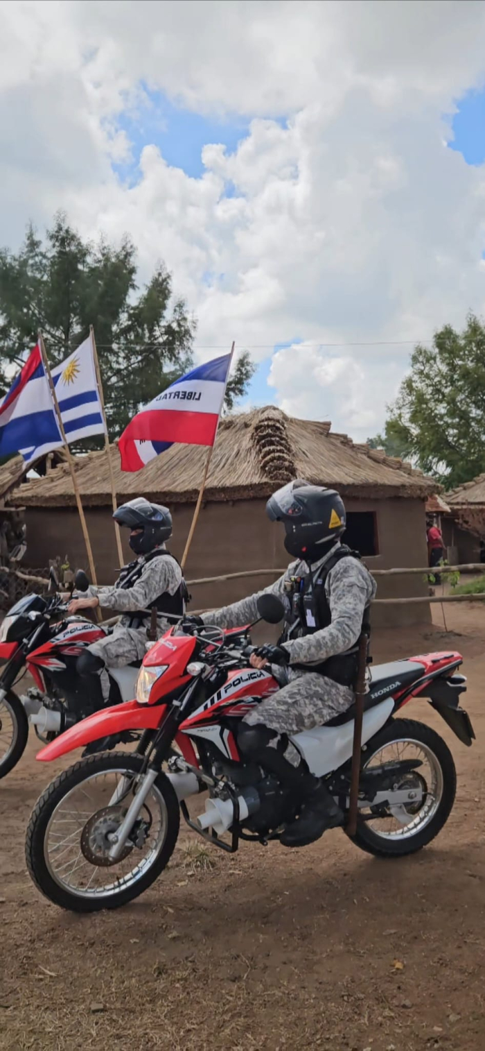 Operativo de seguridad para la 39ª Fiesta de la Patria Gaucha en Tacuarembó