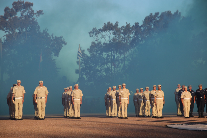 Promoción histórica: egresaron 300 agentes de la Escuela Nacional de Policía