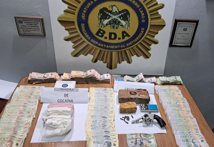 Objetos incautados, Operación Cierre 