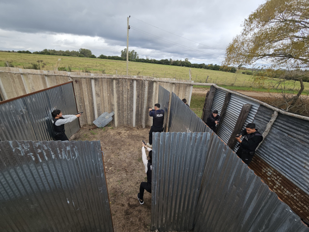 Entrenamiento de policías