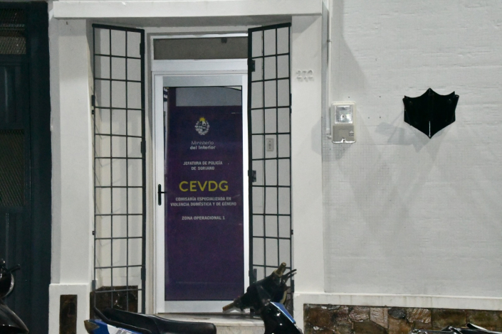 Fachada de la Comisaría Especializada en Violencia Doméstica y Género de Zona I.
