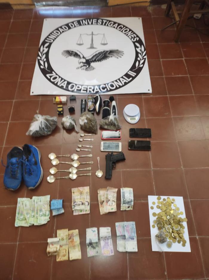 Efectos incuatados por la Policía