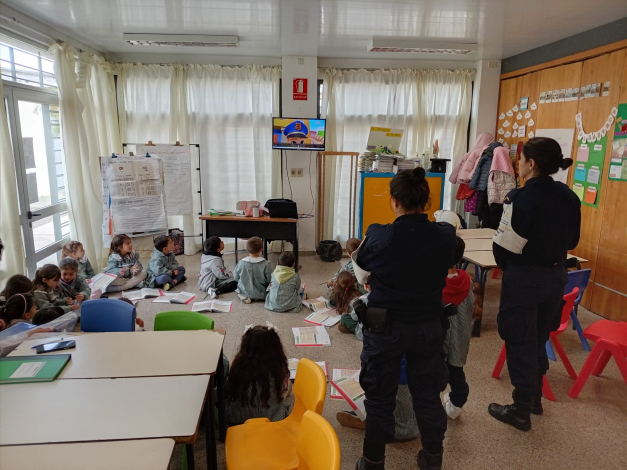 Alumnos en el taller