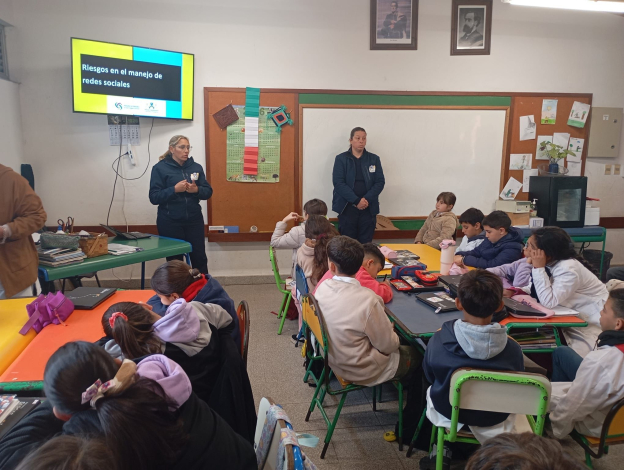 Alumnos en el taller