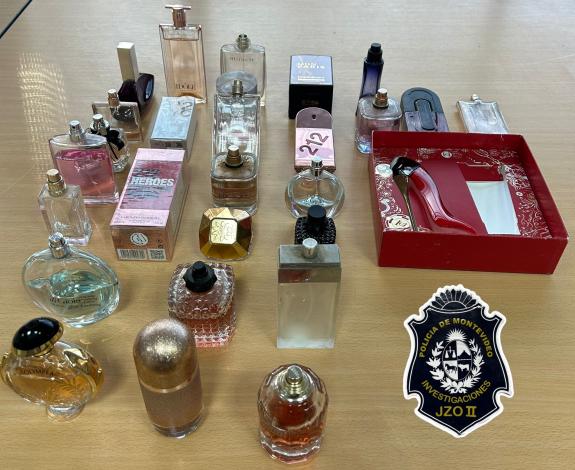 Perfumes incautados