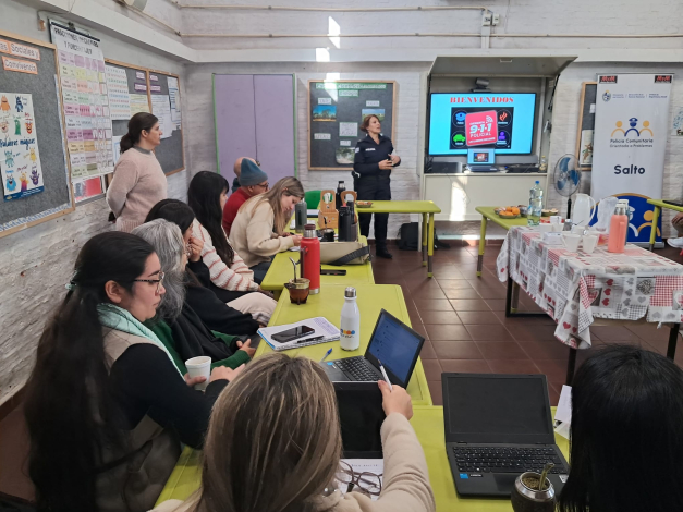 Participantes en la Escuela de Seguridad Ciudadana 