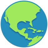 Mapa América Central y Caribe