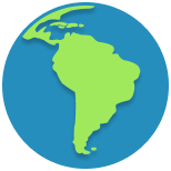 Mapa de América del Sur