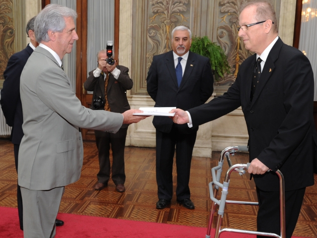 Presentación de Cartas Credenciales de El Salvador y Perú | Ministerio ...