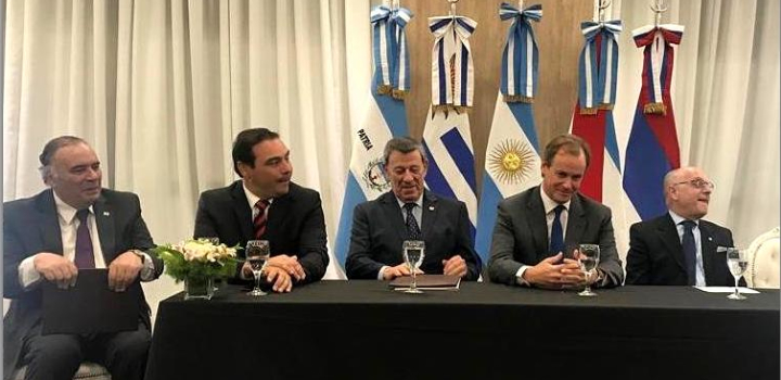 Inauguración del Consulado General del Uruguay en la ciudad de Paraná, provincia de Entre Ríos