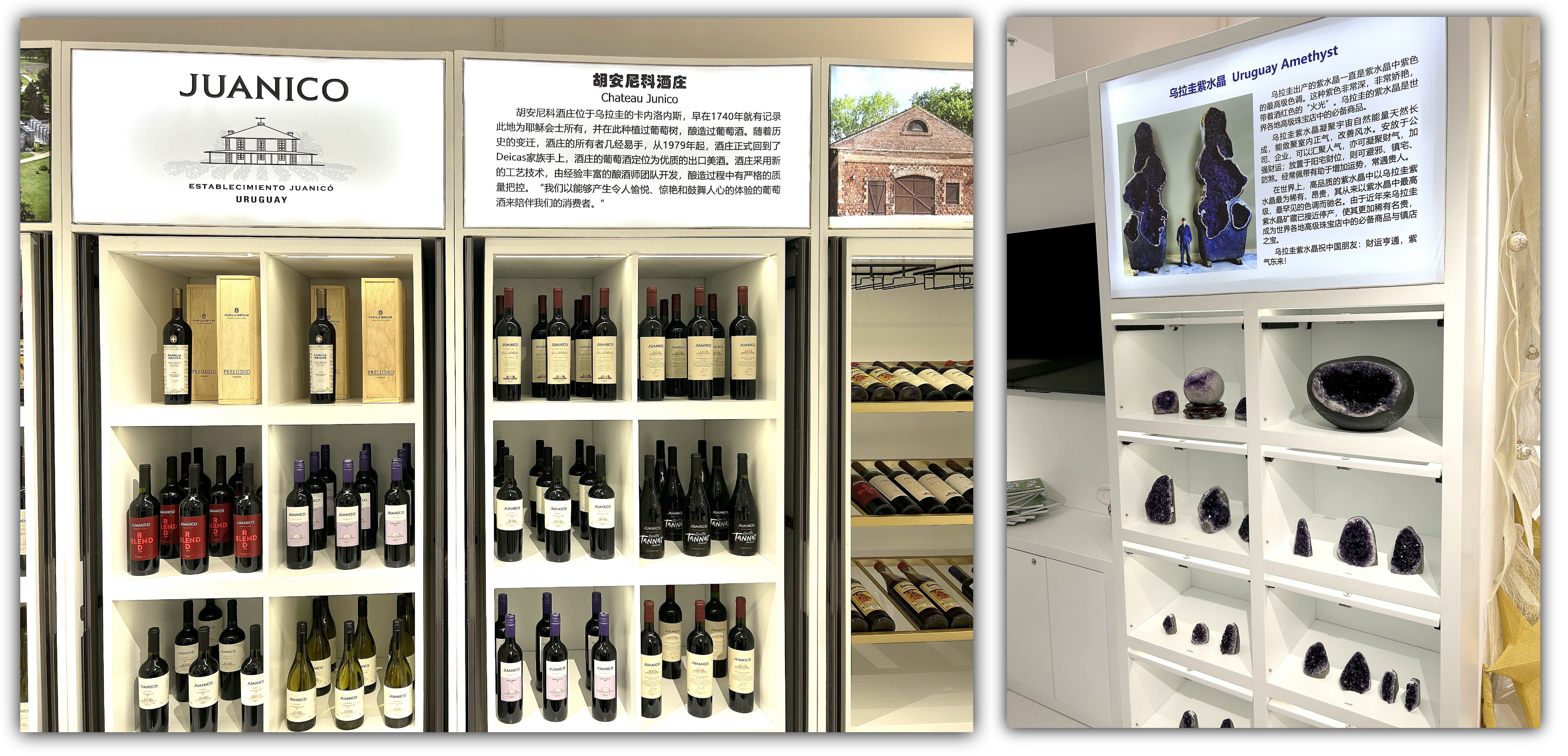 02 - Nuevo local permanente con productos uruguayos en el Oeste de China.