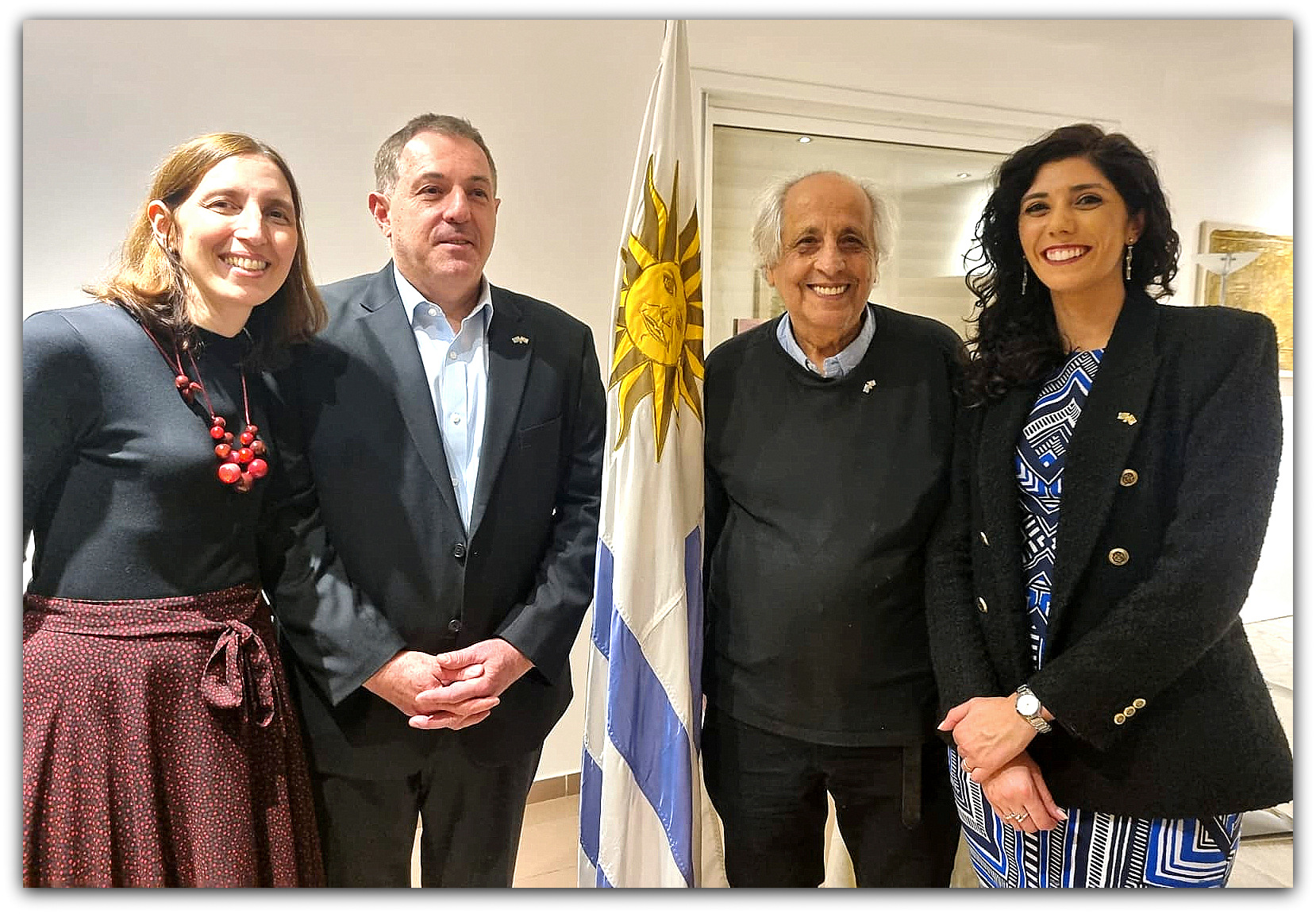Actividad por Aniversario de 75 años de relacionamiento entre Uruguay e Israel-001