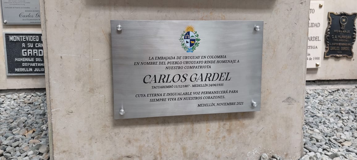 Homenaje a Carlos Gardel en Medellín