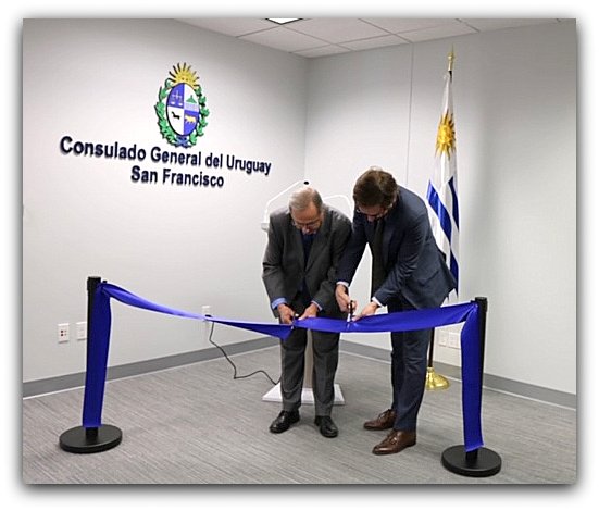 Inauguración del Consulado General del Uruguay en San Francisco 