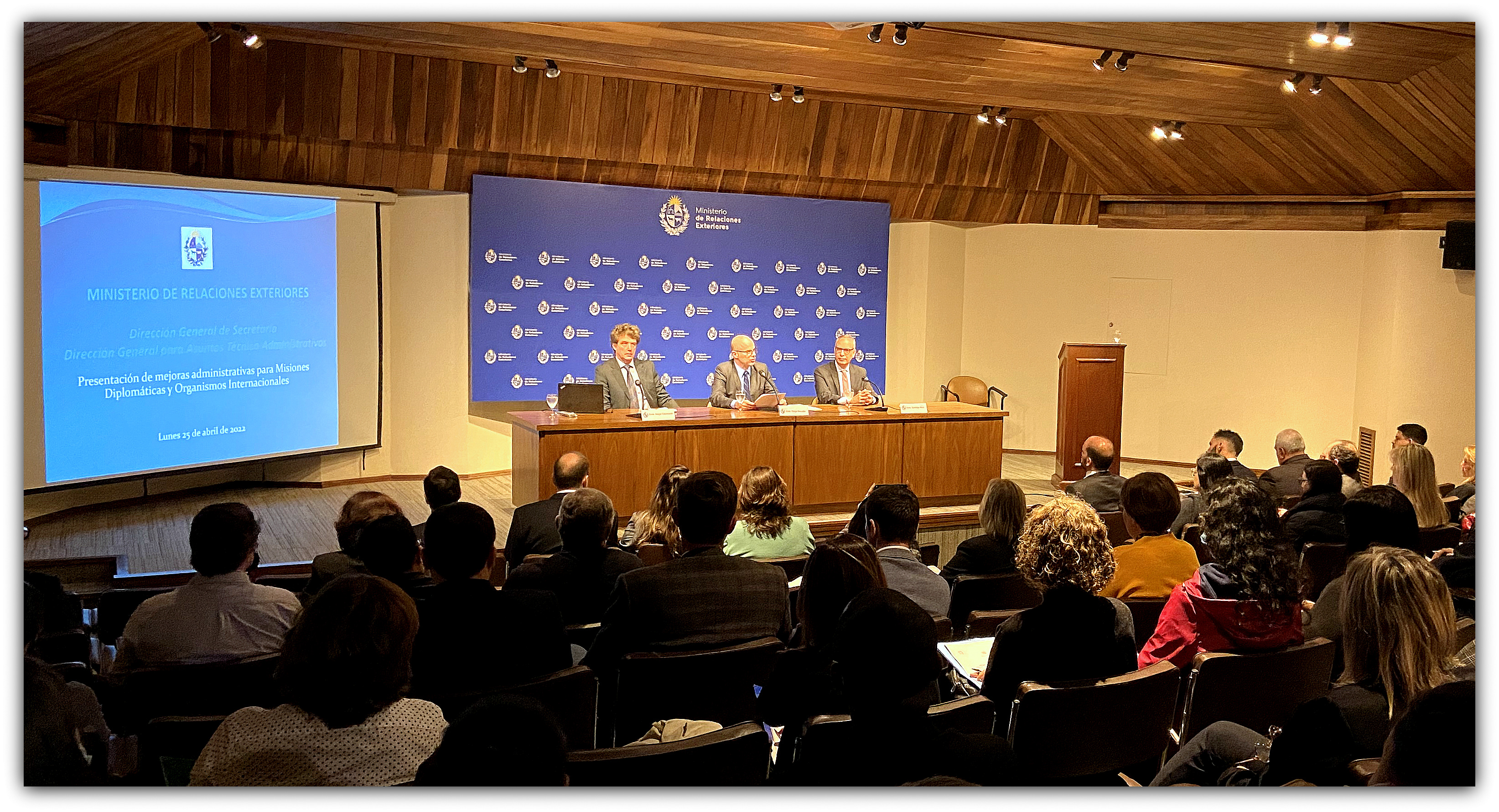 Lanzamiento de mejoras administrativas para Misiones Diplomáticas y Organismos Internacionales