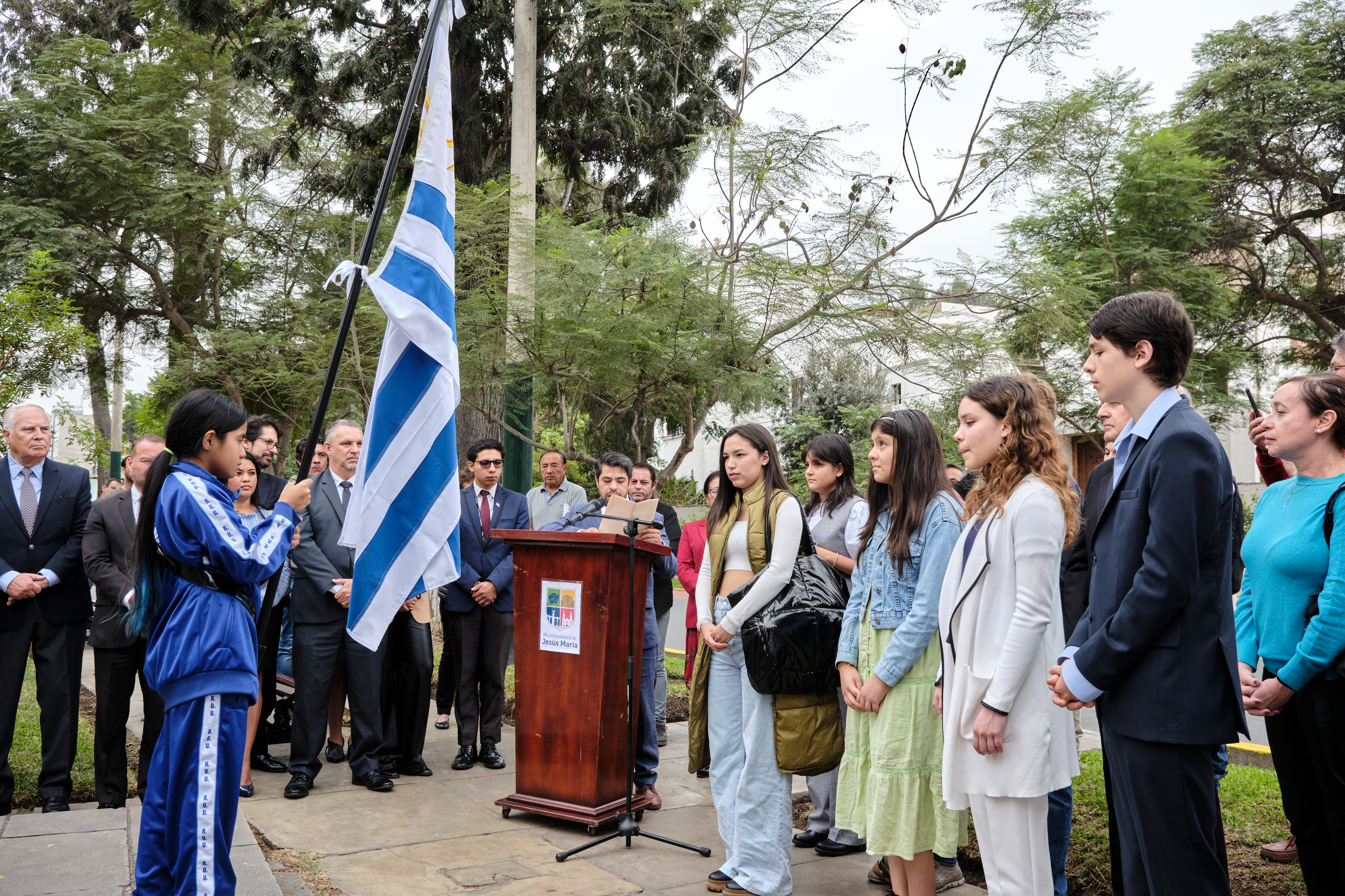 Acto de juramentación en 2023