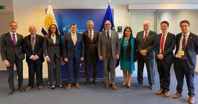 Encuentro de la XIII Comisión Mixta Uruguay - Unión Europea