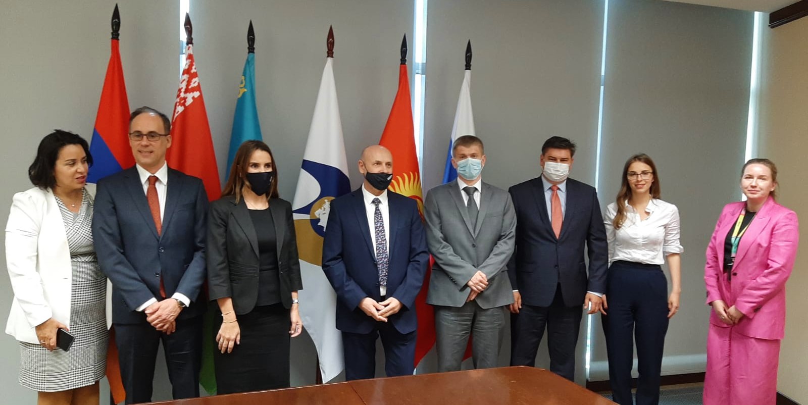 Delegación uruguaya en Moscú