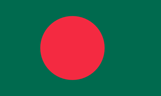 Bandera de la República Popular de Bangladesh