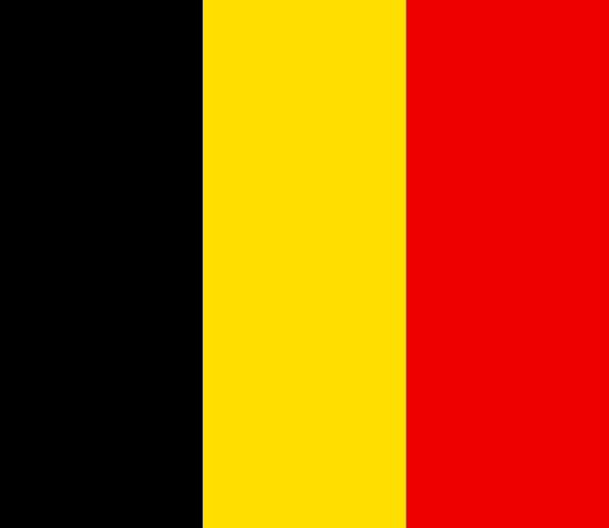 Bandera del Reino de Bélgica