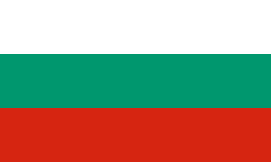 Bandera de la República de Bulgaria