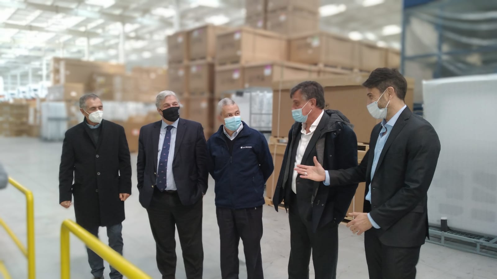 Canciller Bustillo en Nordex