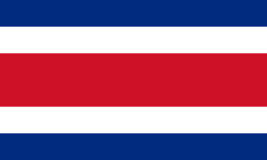 Bandera de la República de Costa Rica