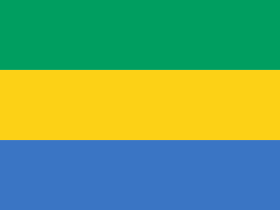 Bandera de la República Gabonesa
