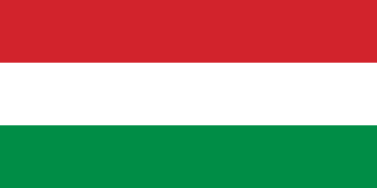 Bandera de la República de Hungría
