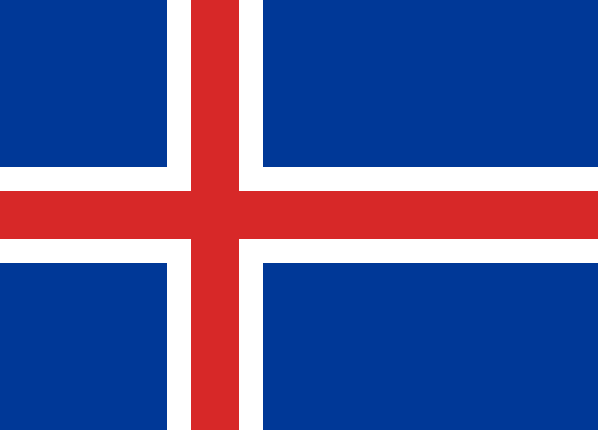Bandera de la República de Islandia