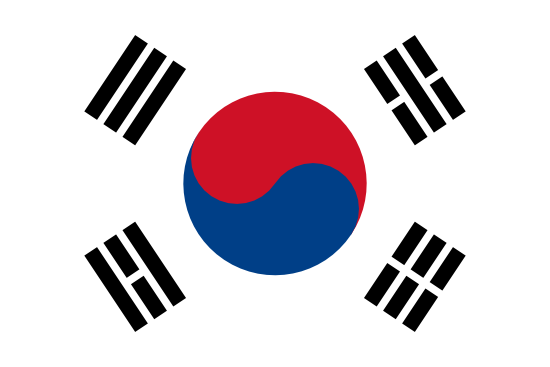 Bandera de Corea