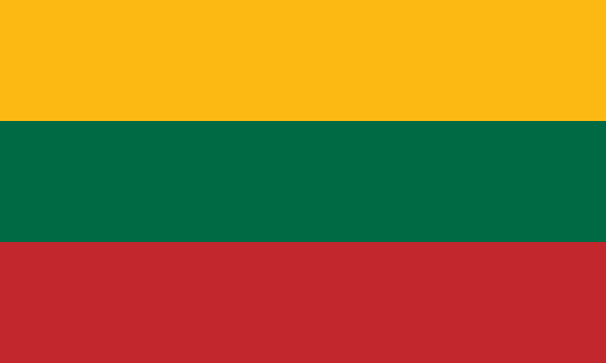 Bandera de la República de Lituania