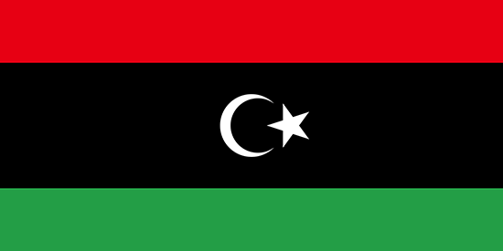 Bandera de Libia