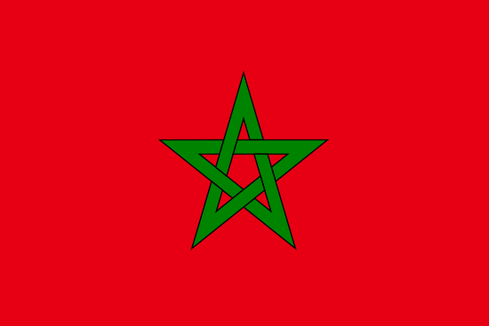 Bandera del Reino de Marruecos