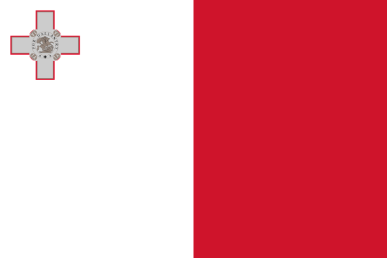 Bandera de la República de Malta