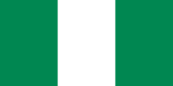 Bandera de la República Federal de Nigeria