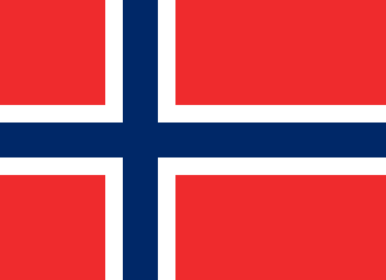 Bandera del Reino de Noruega