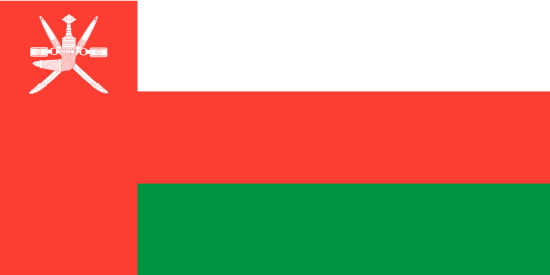 Bandera del Sultanato de Omán